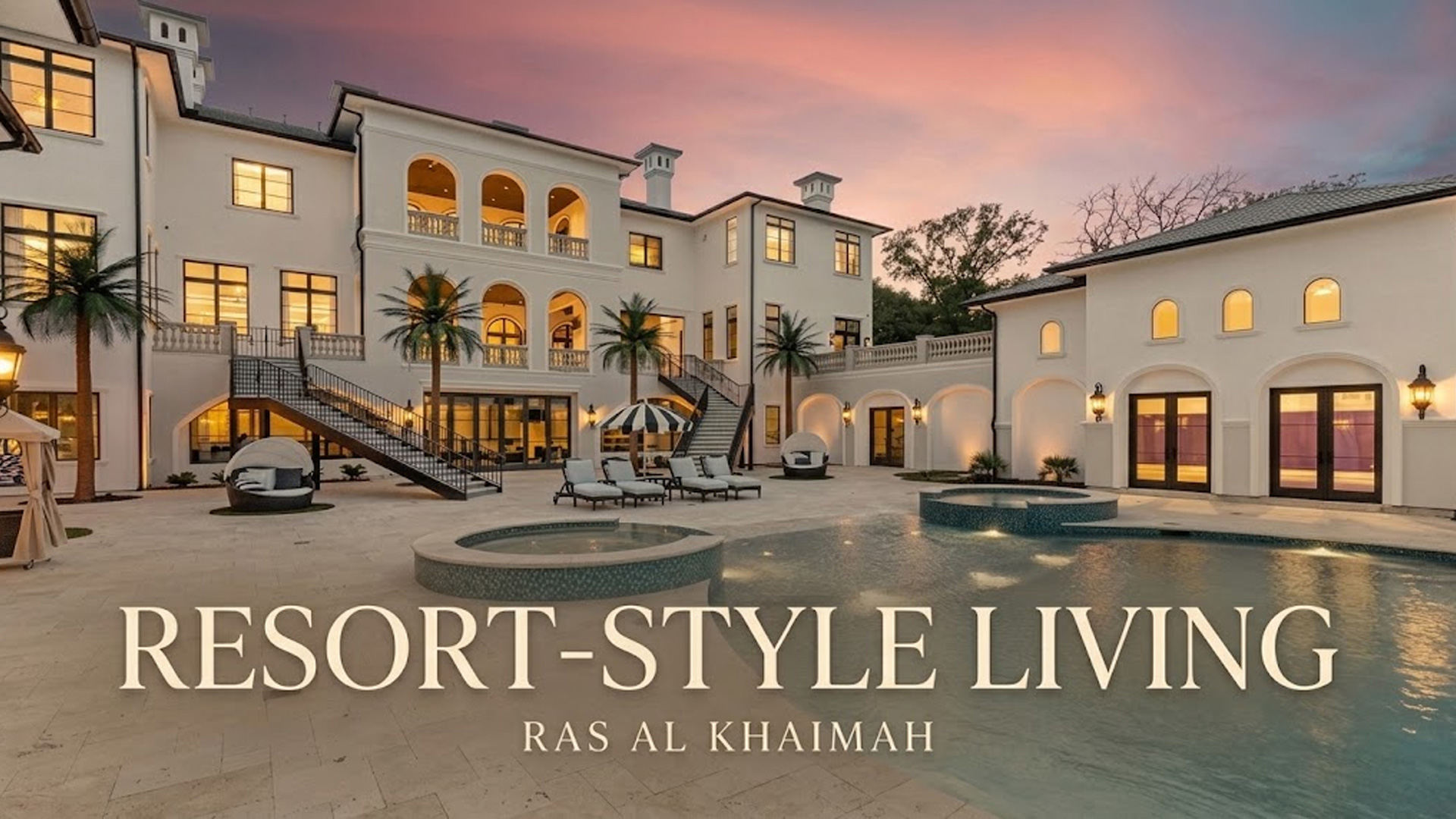 resort-style living in Ras Al Khaimah